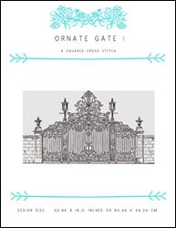 Ornate Gate I / X Squared Cross Stitch