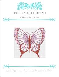 Pretty Butterfly I / X Squared Cross Stitch