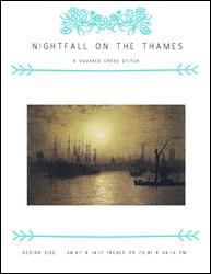 Nightfall on the Thames / X Squared Cross Stitch