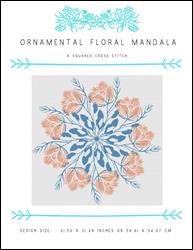 Ornamental Floral Mandala / X Squared Cross Stitch