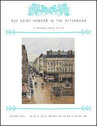 Rue Saint-Honoré in the Afternoon / X Squared Cross Stitch