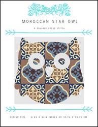 Moroccan Star Owl / X Squared Cross Stitch