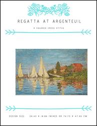 Regatta at Argenteuil / X Squared Cross Stitch