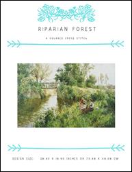 Riparian Forest / X Squared Cross Stitch