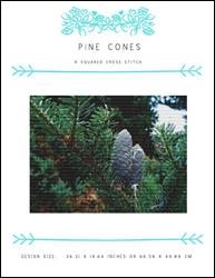 Pine Cones / X Squared Cross Stitch