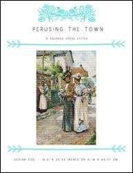 Perusing the Town / X Squared Cross Stitch