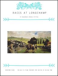 Races at Longchamp / X Squared Cross Stitch