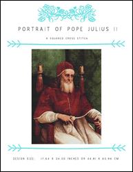 Portrait of Pope Julius II / X Squared Cross Stitch