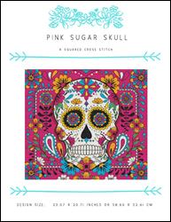 Pink Sugar Skull / X Squared Cross Stitch