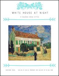 White House At Night / X Squared Cross Stitch