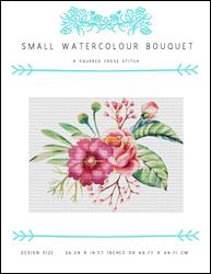 Small Watercolour Bouquet / X Squared Cross Stitch