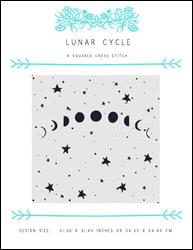 Lunar Cycle / X Squared Cross Stitch