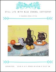 Still Life With Blue Enamel Coffeepot / X Squared Cross Stitch