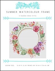 Summer Watercolour Frame / X Squared Cross Stitch