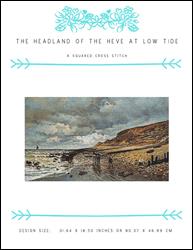 The Headland Of The Heve At Low Tide / X Squared Cross Stitch