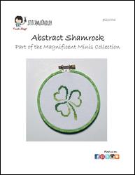 Magnificent Minis - Abstract Shamrock / Stitchnmomma