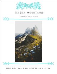 Seceda Mountains / X Squared Cross Stitch