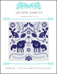 Unicorn Sampler / X Squared Cross Stitch