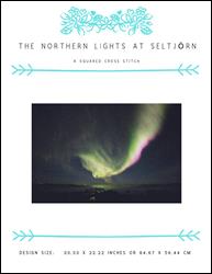 The Northern Lights At Seltjörn / X Squared Cross Stitch