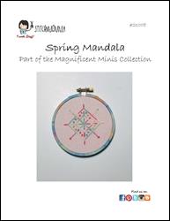 Magnificent Minis - Spring Mandala / Stitchnmomma