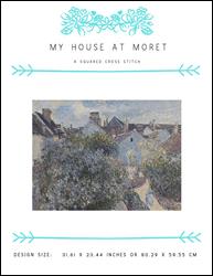 My House at Moret / X Squared Cross Stitch