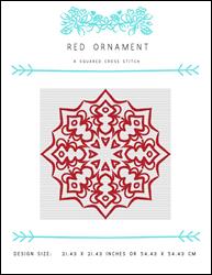 Red Ornament / X Squared Cross Stitch