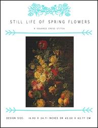 Still Life of Spring Flowers / X Squared Cross Stitch