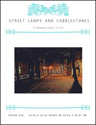 Street Lamps and Cobblestones / X Squared Cross Stitch