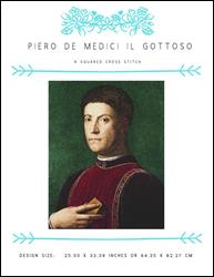 Piero De Medici Il Gottoso / X Squared Cross Stitch