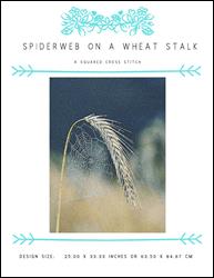 Spiderweb on a Wheat Stalk / X Squared Cross Stitch