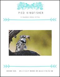 Pied Kingfisher / X Squared Cross Stitch