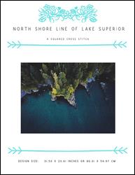 North Shore Line of Lake Superior / X Squared Cross Stitch