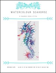 Watercolour Seahorse / X Squared Cross Stitch