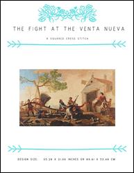 The Fight at the Venta Nueva / X Squared Cross Stitch