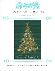 Merry Christmas XX / X Squared Cross Stitch