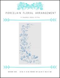 Porcelain Floral Arrangement / X Squared Cross Stitch