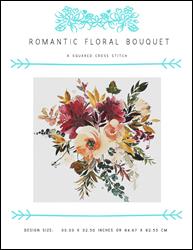 Romantic Floral Bouquet / X Squared Cross Stitch