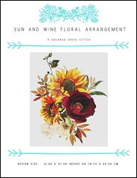 Sun and Wine Floral Arrangement / X Squared Cross Stitch