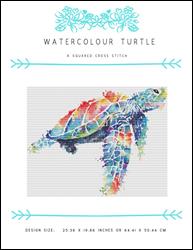 Watercolour Turtle / X Squared Cross Stitch