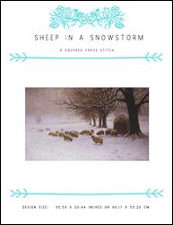 Sheep in a Snowstorm / X Squared Cross Stitch