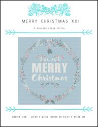 Merry Christmas XXI / X Squared Cross Stitch