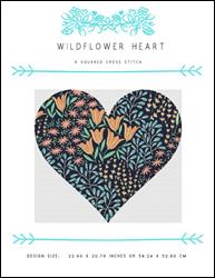 Wildflower Heart / X Squared Cross Stitch