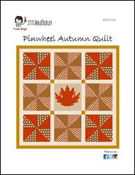 Pinwheel Autumn Quilt / Stitchnmomma