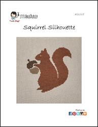 Squirrel Silhouette / Stitchnmomma