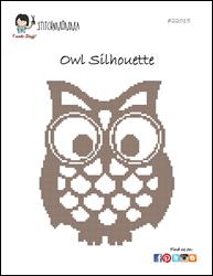 Owl Silhouette / Stitchnmomma