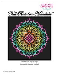 Full Rainbow Mandala / Shannon Christine