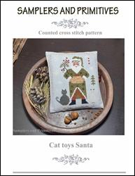 Cat Toys Santa / Samplers and Primitives