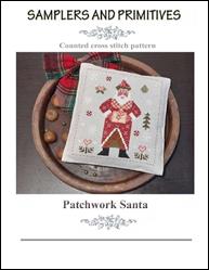 Patchwork Santa / Samplers and Primitives