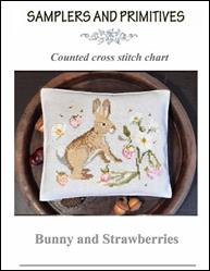 Bunny and Strawberries / Samplers and Primitives