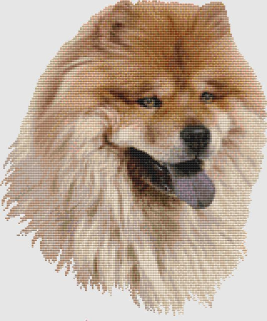 Chow Chow - Portrait / DogShoppe Designs